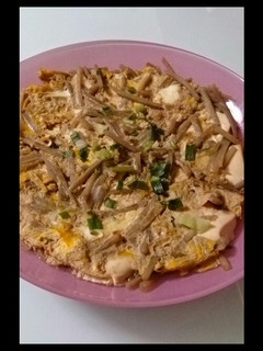 ごぼうと豆腐の柳川風-レシピのメイン写真