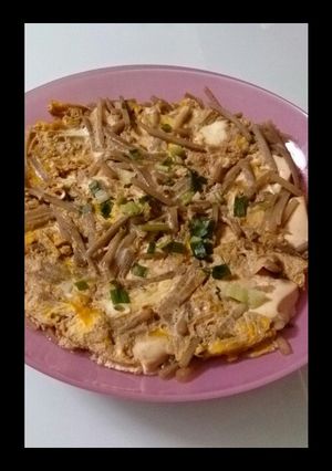 ごぼうと豆腐の柳川風-レシピのメイン写真