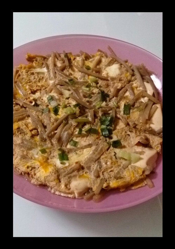 ごぼうと豆腐の柳川風-レシピのメイン写真