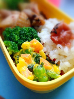 超簡単!冷凍食品だけで作るカボチャサラダ-レシピのメイン写真