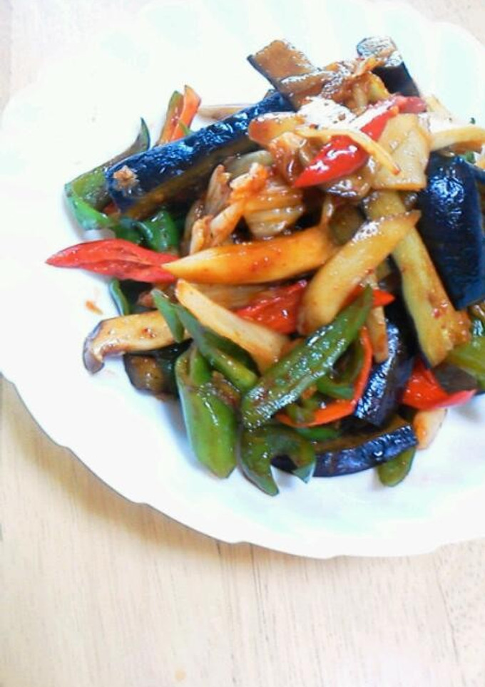 簡単！うまから野菜のキムチ炒め-レシピのメイン写真