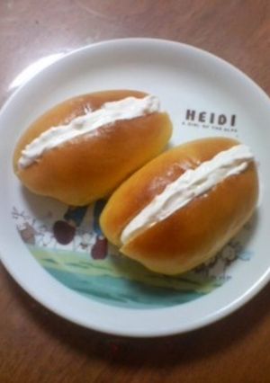 冷やしても美味しい☆みかんクリームパン-レシピのメイン写真