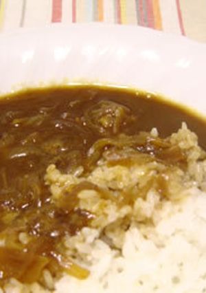 タマネギと赤ワインのカレー-レシピのメイン写真