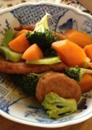 ブロッコリーと蒲鉾の煮物-レシピのメイン写真