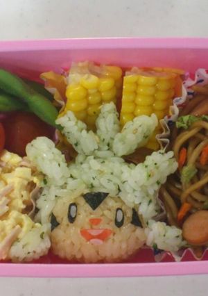 キャラ弁 ハリマロン(ポケモン)-レシピのメイン写真