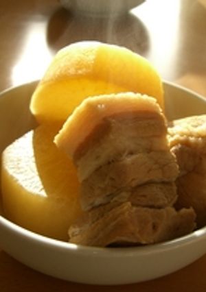 大根と豚バラの柔らかこってり煮-レシピのメイン写真