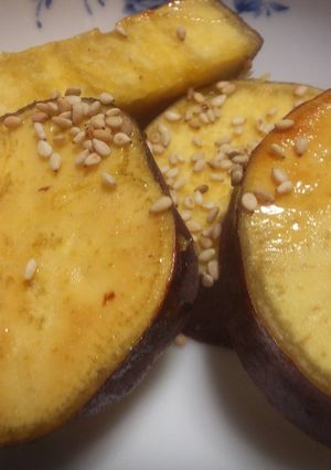 簡単さつまいものはちみつ煮-レシピのメイン写真