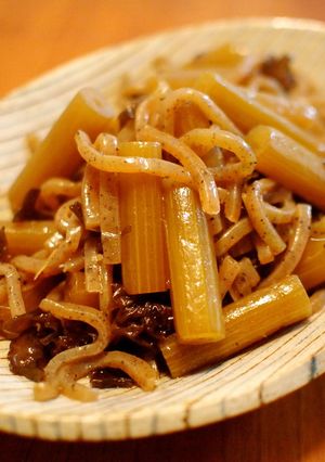 ふきとこんにゃくの煮物-レシピのメイン写真