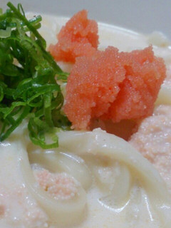 明太クリームうどん-レシピのメイン写真