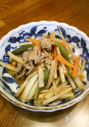 きんぴらごぼう-レシピのメイン写真