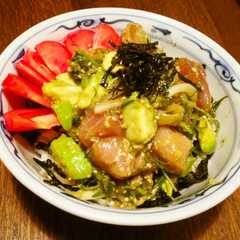 รูปของ ☺HAWAIIANなアヒポキ丼☺