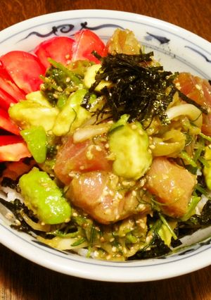 ☺HAWAIIANなアヒポキ丼☺-レシピのメイン写真