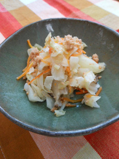 鮭入り野菜の酢の物-レシピのメイン写真
