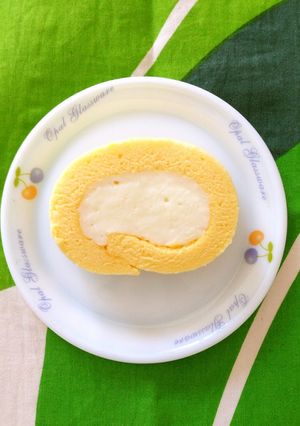 大好きなミルククリームdeロールケーキ♡-レシピのメイン写真