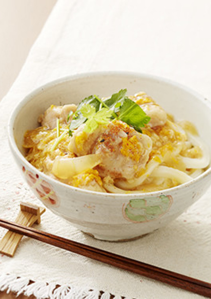 とろとろ鶏卵あんかけうどん-レシピのメイン写真
