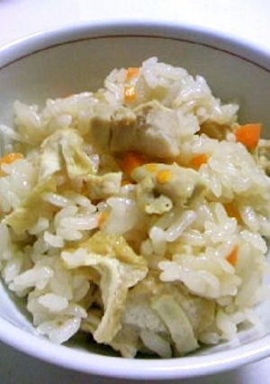 減塩！鶏の炊き込みご飯-レシピのメイン写真