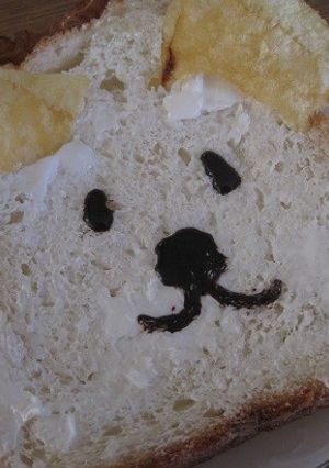 ネオソフトで白クマトースト-レシピのメイン写真