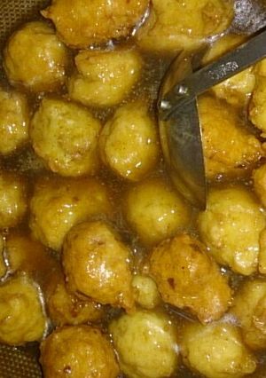 鶏蓮根団子の餡掛け-レシピのメイン写真