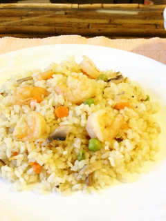 ☆海老ミルクピラフ☆炊飯器で☆-レシピのメイン写真
