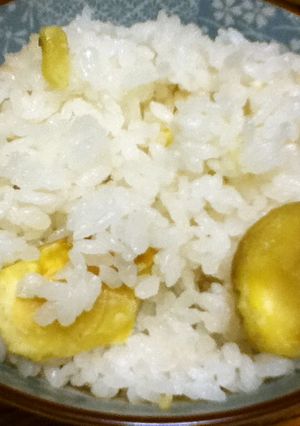 【秋の恵み】栗ご飯☆-レシピのメイン写真