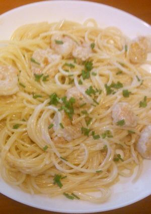 簡単エビマヨパスタ-レシピのメイン写真