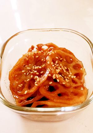 花粉症対策♪れんこんのにんにくきんぴら-レシピのメイン写真