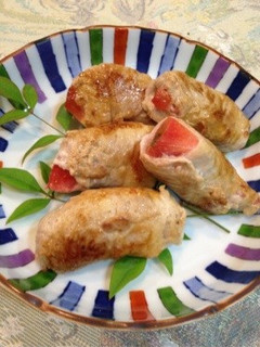 シンプルに☆トマトの肉巻き☆-レシピのメイン写真