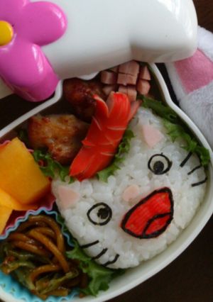 キャラ弁ノンタン-レシピのメイン写真