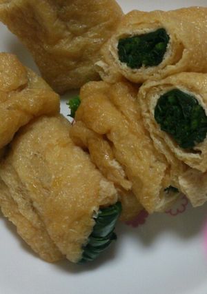 ほうれんそうの油揚げ煮-レシピのメイン写真