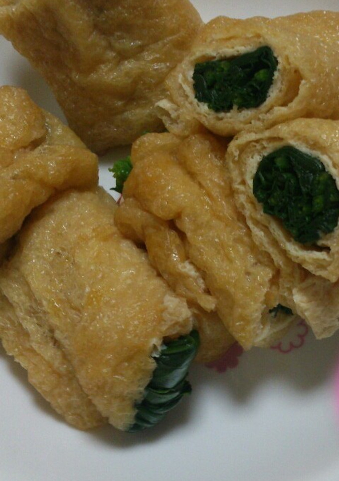 ほうれんそうの油揚げ煮-レシピのメイン写真