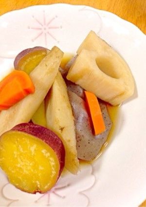 さつまいもの筑前煮♡-レシピのメイン写真