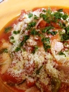 トマトスープパスタ*トマト好きに*-レシピのメイン写真