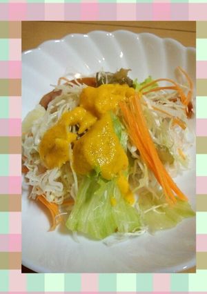 温野菜にもOK簡単ドレッシング-レシピのメイン写真