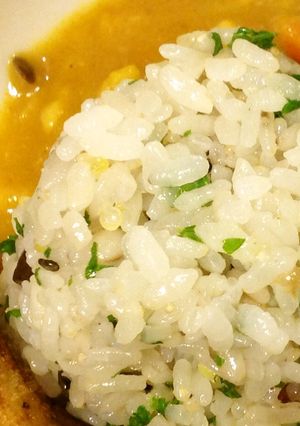 カレーには…生パセリライス!-レシピのメイン写真