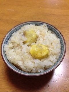 栗おこわ-レシピのメイン写真