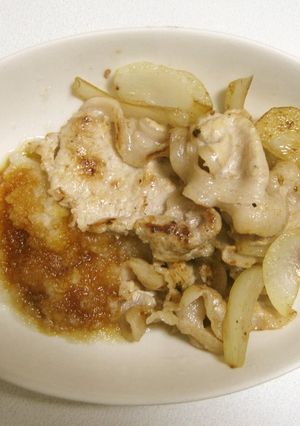 絶妙コンビ！豚肉いため大根おろし添え★-レシピのメイン写真