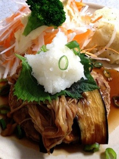 れんこん入り豆腐ハンバーグ-レシピのメイン写真