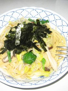 冬にアチアツ和風パスタ-レシピのメイン写真