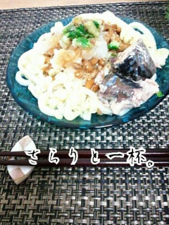 疲れた身体に✿さらりと鯖うどん✿-レシピのメイン写真