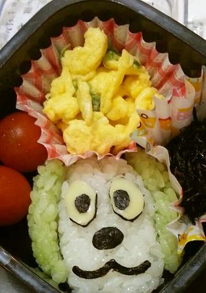 わんわんうーたんのわんわんキャラ弁-レシピのメイン写真