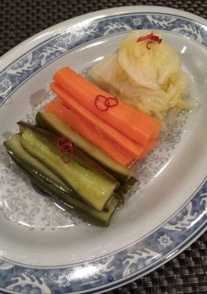 中華風 野菜の酢漬け♪さっぱり前菜♪-レシピのメイン写真