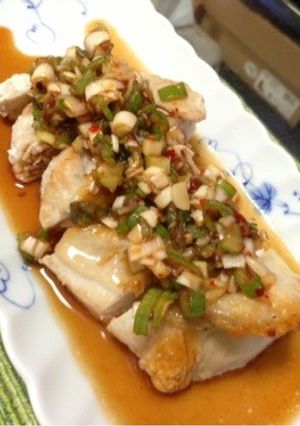 胸肉でヘルシー♪うまうまダレの油淋鶏風-レシピのメイン写真