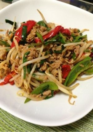 余り物で！野菜たっぷり挽肉味噌炒め-レシピのメイン写真