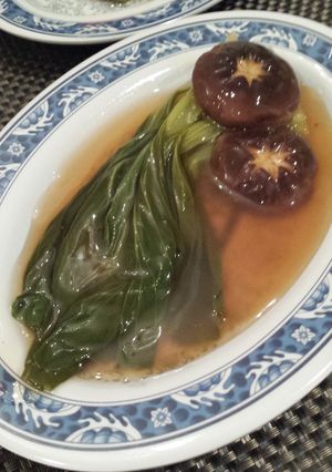 チンゲン菜と椎茸の中華風煮込みスープ♪-レシピのメイン写真