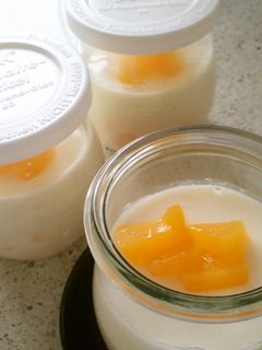 もも☆牛乳プリン☆-レシピのメイン写真