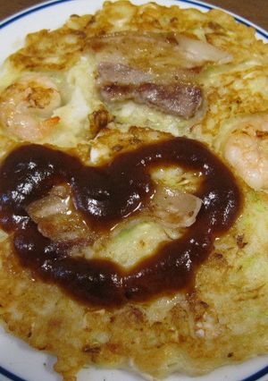 1歳からのお好み焼き-レシピのメイン写真