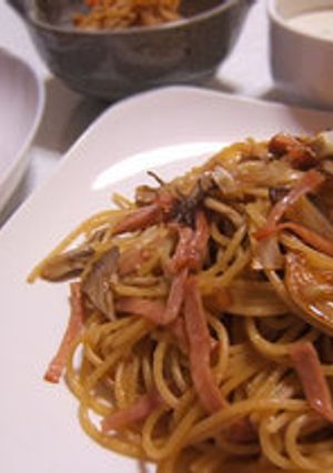キノコの和風パスタ-レシピのメイン写真