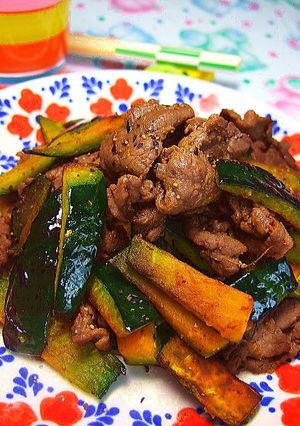 簡単！かぼちゃの皮がご飯のおかずに変身♪-レシピのメイン写真