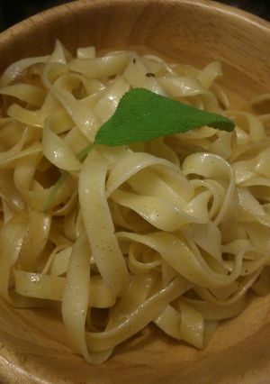 *セージのバターパスタ*-レシピのメイン写真