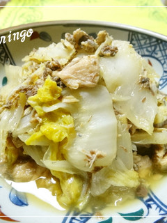 手間いらず♡白菜のうま煮~サバ水煮缶~-レシピのメイン写真